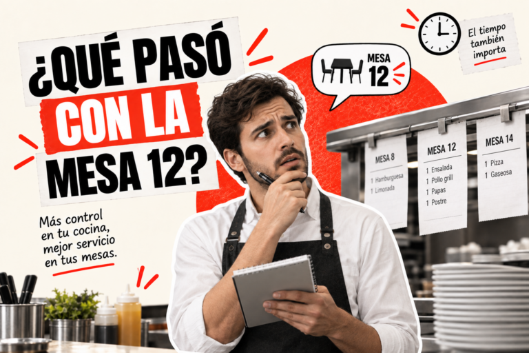 ¿Qué pasó con la mesa 12?